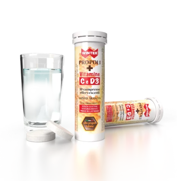 WINTER PROPOLIS + VIT C / D3 10CPR
