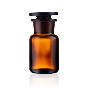 50ml Amber Glass Reagent Bottle & Ground Stopper