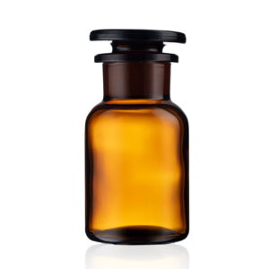 100ml Amber Glass Reagent Bottle & Ground Stopper