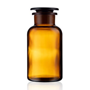 500ml Amber Glass Reagent Bottle & Ground Stopper