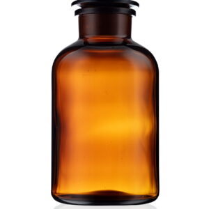 2000ml Amber Glass Reagent Bottle & Ground Stopper