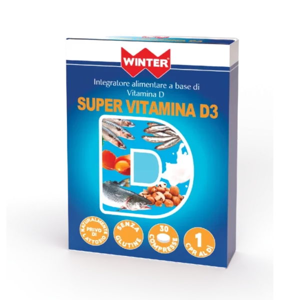 WINTER SUPER VITAMIN D3 30CPR
