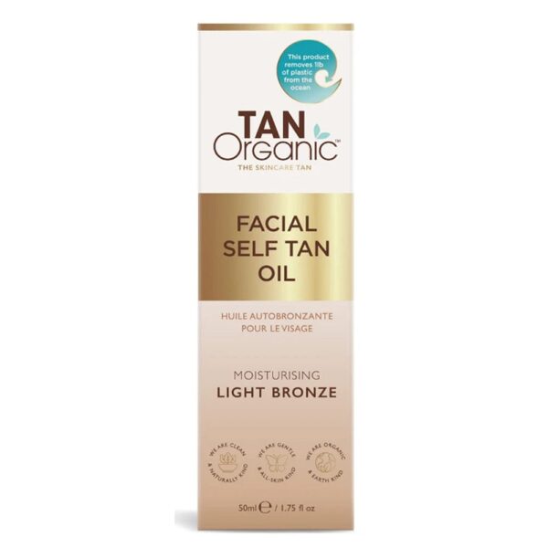 Tan Organic Facial Self-Tanning Oil 50ml