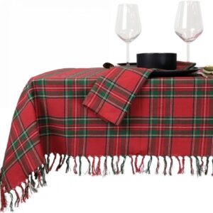 Unique Living Tartan Tablecloth