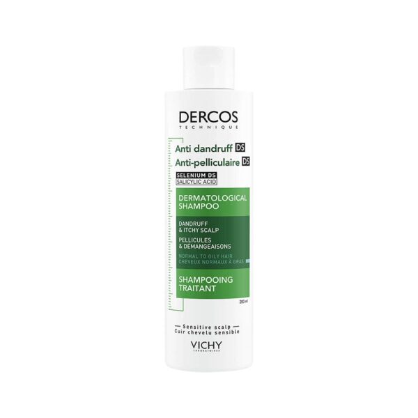 Vichy Dercos Anti-Dandruff Shampoo For Oily Hair and Scalp