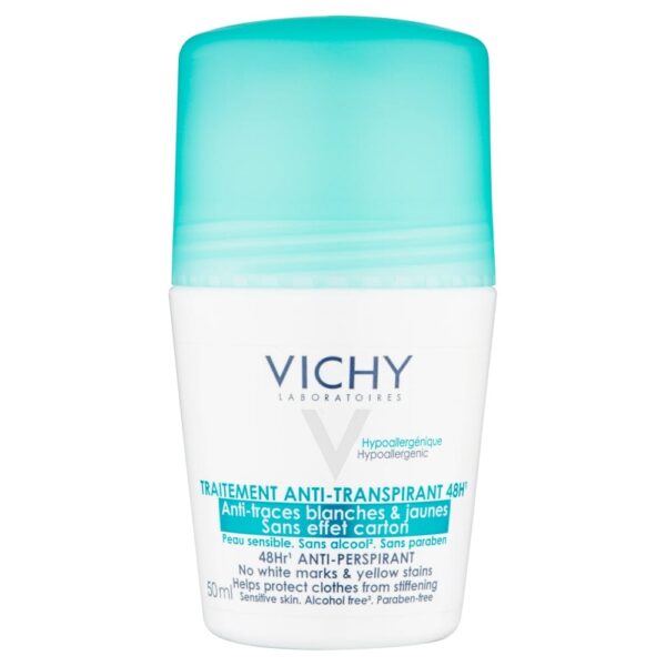Vichy No Marks 48hr Roll-On Deodorant 50ml