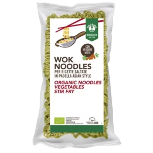 WOK NOODLES ORGANIC VEGETABLES 250G