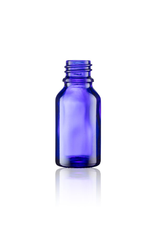 15ml Blue York Glass Dropper Bottle