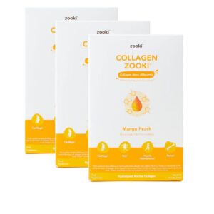 Zooki Collagen Mango Peach 6 Week Bundle