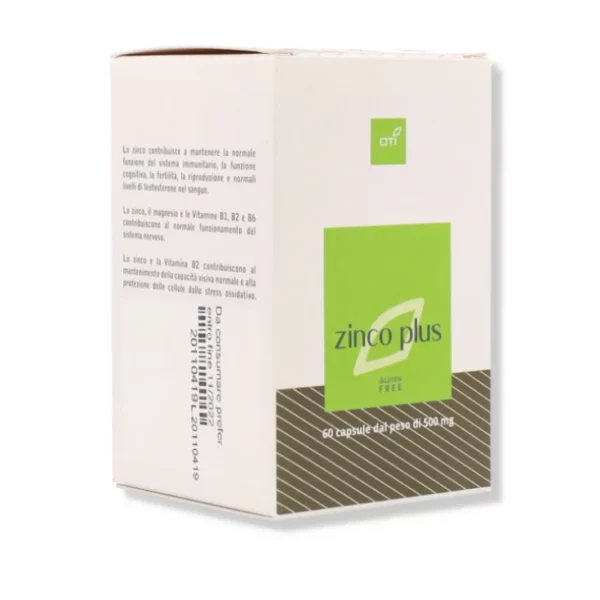 Zinc Plus OTI 60 Capsules of 400mg