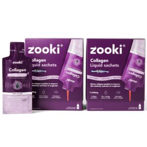 Zooki Collagen Super Strength Blackcurrant Duo Bundle 60 Sachets