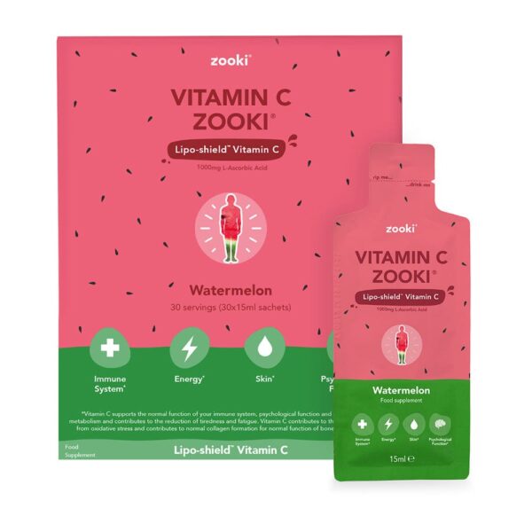 Zooki Liposomal Vitamin C Watermelon 1000mg