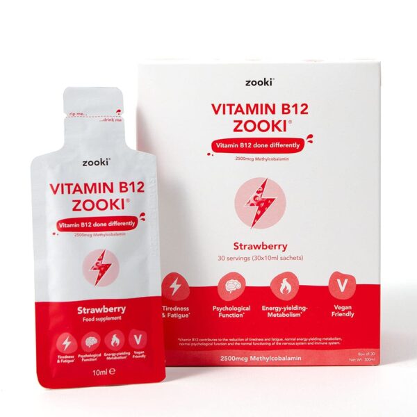 Zooki Vitamin B12 Strawberry