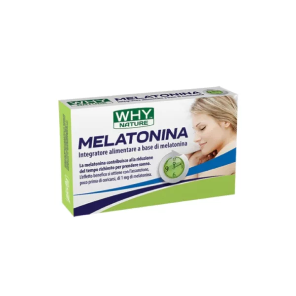 WHY Nature Melatonin Food Supplement 80 Tablets