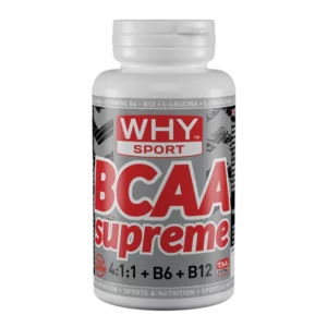 Why Sport Bcaa Supreme 4: 1: 1 + B6 + B12 Food Supplement 200 Tablets