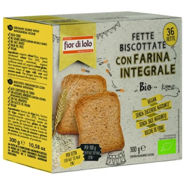 Whole Wheat Rusks 300g