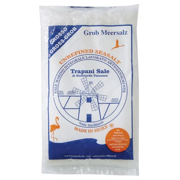 Whole Grain Sea Salt From Sicily Probios 1Kg
