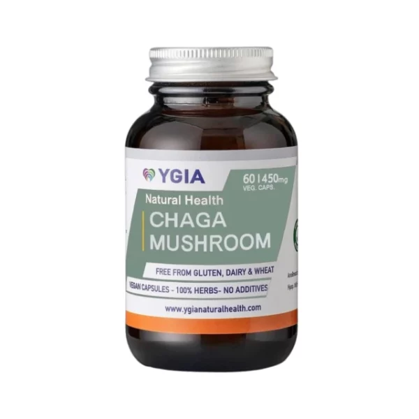 YGIA CHAGA MUSHROOM 60VEG. CAPSULES
