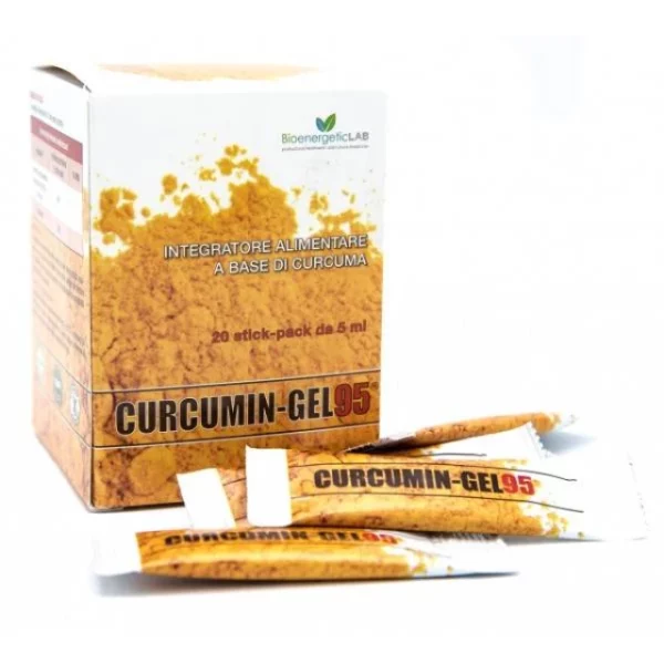 CURCUMIN-GEL 95+  20 ORAL SACHETS 5ml, GEL FORM FOR FASTER ABSORPTION