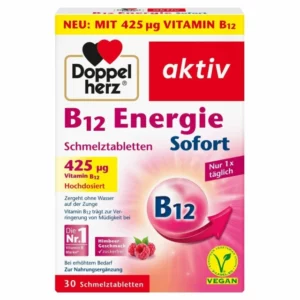 Doppelherz B12 Energie Sofort x 30 Tablets