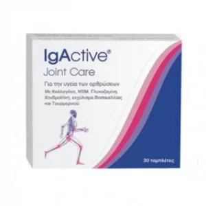 IGACTIVE JOINT CARE. FOR HEALTHY BONES& CARTILAGE 30TABLETS