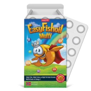 EasyVit EasyFishoil Multi x 30 Chewable Gel Form