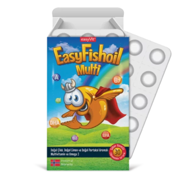 EasyVit EasyFishoil Multi x 30 Chewable Gel Form