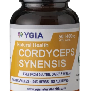 Ygia Cordyceps Synensis x 60 Capsules - Strengthens The Function Of The Lungs, Kidneys And Heart
