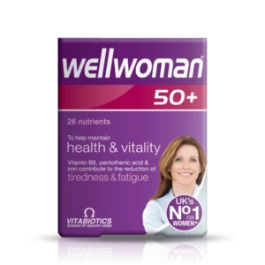 VITABIOTICS WELLWOMAN 50+, INTELLIGENT NUTRITION FOR WOMEN OVER 50 30TABLETS