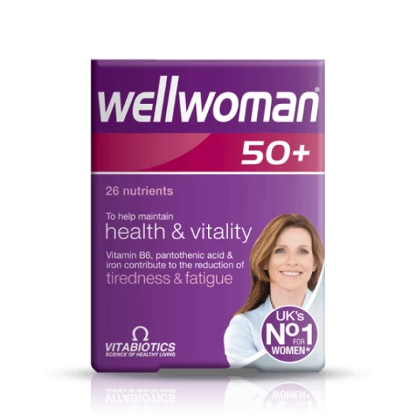 VITABIOTICS WELLWOMAN 50+, INTELLIGENT NUTRITION FOR WOMEN OVER 50 30TABLETS
