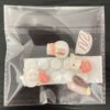 Cute Cartoon Cream Resin DIY Hair Clip Accessories - Wish bottle Series 5 pieces (5 fixed style resin buttons +10 dispensing)