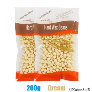 500ML Wax Heater Machine for Hair Removal Waxing Beans Warmer Paraffin Depilation Epilator Wax-melting Pot Full Body Hair Remove-200g-Cream_GRAY