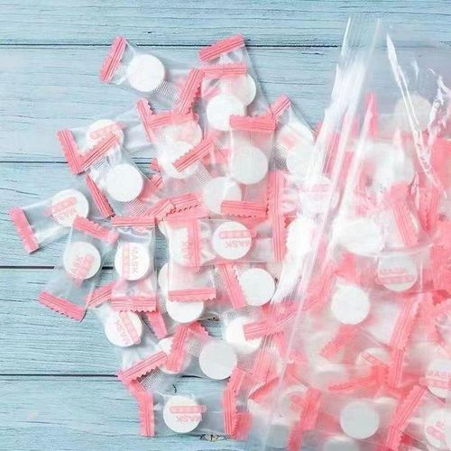 50PCs Compressed Compressed Mask Beauty Salon Spa Mask with Eye Curtain