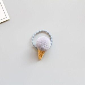 Adjustable Cute Elasticity Fluffy Ice Cream Candy Colors