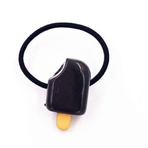 1pcs Mix Ice Cream Cute Hair Rope For Baby Girls Hair Kids
