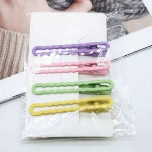 3 X 4x Hair Pins Cream Hair Clips Metal Barrettes Fashion
