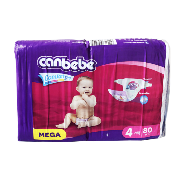 Canbebe Diaper ? Mega Maxi, 80 Pcs