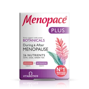 VITABIOTICS MENOPACE PLUS, EXTRA SUPPORT DURING & AFTER MENOPAUSE 56TABLETS