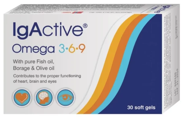 IGACTIVE OMEGA 3-6-9 30SOFTGELS