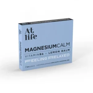 AtLife Feeling Relaxed MagnesiumCalm Vitamin B6 & Lemon Balm x 60 Tablets