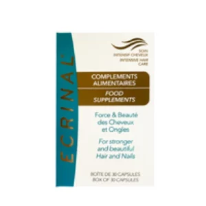 ECRINAL FOR HAIR, NUTRITIONAL SUPPLEMENT FOR STRONG& BEAUTIFUL HAIR 30TABLETS