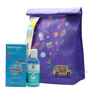 VICAN CHEWY VITES MULTIVITAMIN PLUS SOFT JELLY 60S + ALCOLIQUID GEL 100ML BAG
