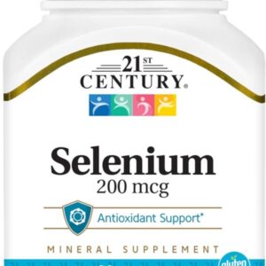 21ST CENTURY SELENIUM 200MCG x60CAPSULES