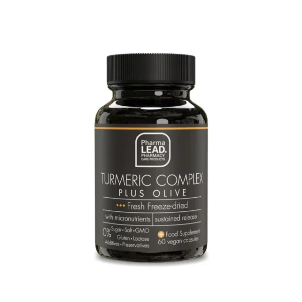 Pharmalead Turmeric Complex Plus Olive Vegan 60 Capsules