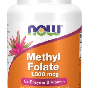 Now Methyl Folate 1000mcg 90tabs