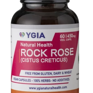 Ygia Rock Rose (Cistus Creticus) x 60 Capsules - Detoxifies, Refreshes And Calms