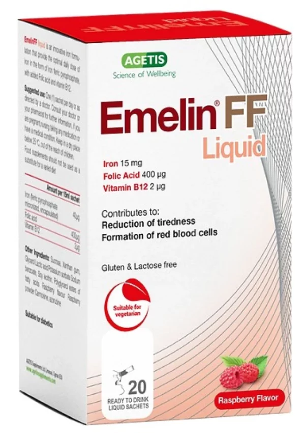 Agetis Emelin FF Liquid x 20 Sachets