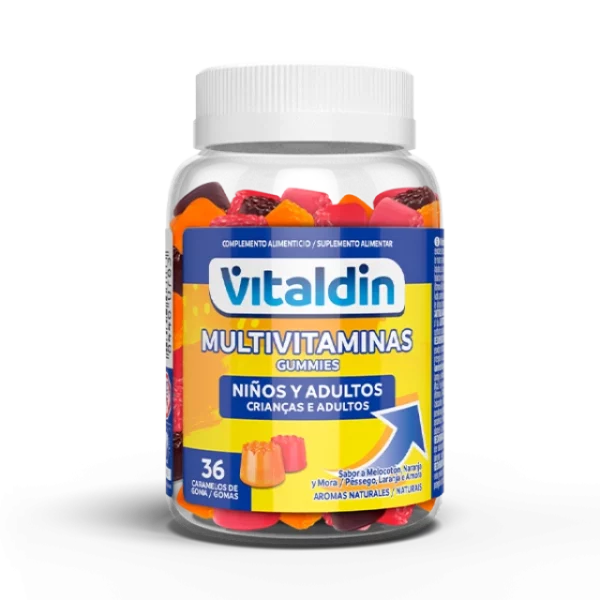 Vitaldin Multivitaminas 36 Chewable Gummies