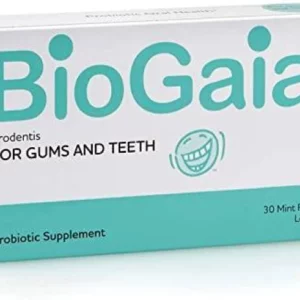 BIOGAIA PRODENTIS FOR ORAL HEALTH OF GUMS& TEETH 30 LOZENGES MINT FLAVOUR