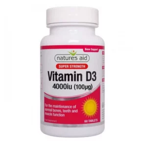 NATURES AID VITAMIN D3 4000IU 60TABLETS